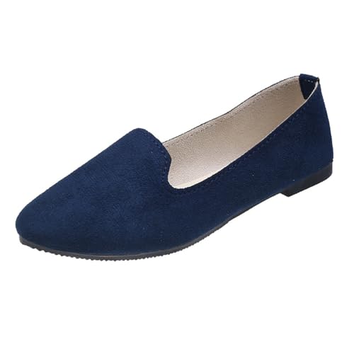 seiveini Damen Pumps Elegant Leger Sommerschuhe Ballerinas Klassische Bequeme Flache Schuhe mit Spitzer Zehenpartie Geschlossene Arbeitsschuhe Damen Elegant Vintage A Marine 42 EU seiveini Damen Pumps Elegant Leger Sommerschuhe Ballerinas Klassische Bequeme Flache Schuhe mit Spitzer Zehenpartie Geschlossene Arbeitsschuhe Damen Elegant Vintage A Marine 42 EU von seiveini
