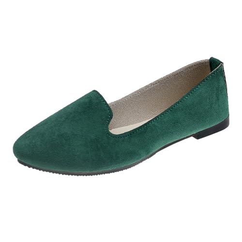 seiveini Damen Pumps Flache Elegant Leger Sommerschuhe Ballerinas Klassische Bequeme Flache Schuhe mit Spitzer Zehenpartie Geschlossene Arbeitsschuhe Damen Elegant Vintage A Grün 39 EU seiveini Damen Pumps Flache Elegant Leger Sommerschuhe Ballerinas Klassische Bequeme Flache Schuhe mit Spitzer Zehenpartie Geschlossene Arbeitsschuhe Damen Elegant Vintage A Grün 39 EU von seiveini