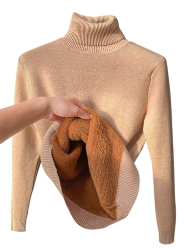 seiveini Thermounterwäsche Damen Rollkragen Plüsch Thermohemd Unterhemden Frauen Funktionsunterwäsche Oberteil Damen Winter Thermo Unterhemd Damen Thermo-Unterhemd A Khaki XL seiveini Thermounterwäsche Damen Rollkragen Plüsch Thermohemd Unterhemden Frauen Funktionsunterwäsche Oberteil Damen Winter Thermo Unterhemd Damen Thermo-Unterhemd A Khaki XL von seiveini