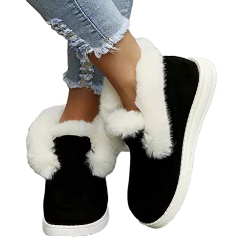 seiveini Winterstiefel Damen Warm Winterschuhe Stiefel Schneestiefel Fleece Stiefel Damen Stiefel mit Plüsch Gefütterte Outdoor Draussen Boots Arbeitsstiefel Wandern A Schwarz 40 EU seiveini Winterstiefel Damen Warm Winterschuhe Stiefel Schneestiefel Fleece Stiefel Damen Stiefel mit Plüsch Gefütterte Outdoor Draussen Boots Arbeitsstiefel Wandern A Schwarz 40 EU von seiveini
