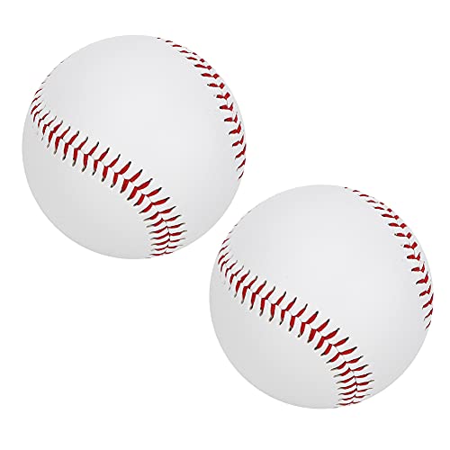 2 Stücke PU-elastische Weiche Füllung Trainning Verschleißfeste Basis Ball Schlagübung Softball-Legierung Bat Hit (weicher Ball) von shenruifa