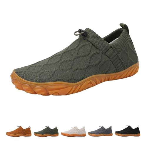 Joyoasis Wasserschuhe, Joyoasis Wasserschuhe Gestrickt, Joyoasis Wasser-Sneaker-Schuhe, Joyoasis Wasserschuhe Für Männer Und Frauen, Unisex-Wander- Und Laufschuhe Zum Barfußlaufen (Grün,EU:45) von shenyoukong