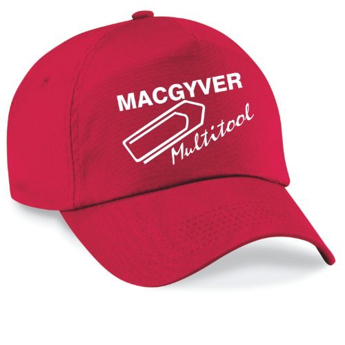 shirtinstyle Basecap MAC GYVER Multi Tools Cap Capy Größe Unisex, Farbe rot shirtinstyle Basecap MAC GYVER Multi Tools Cap Capy Größe Unisex, Farbe rot von shirtinstyle