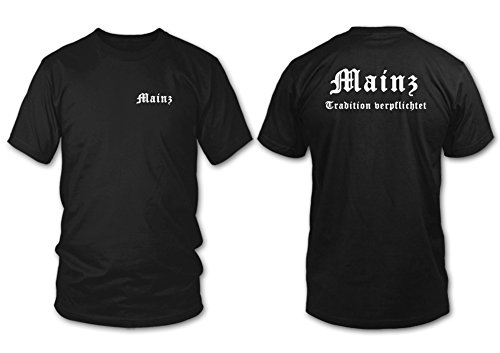 Mainz - Tradition verpflichtet - Fan T-Shirt - Schwarz - Größe XL Mainz - Tradition verpflichtet - Fan T-Shirt - Schwarz - Größe XL von shirtloge