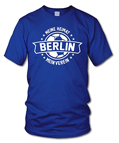 shirtloge - Berlin - Meine Heimat, Mein Verein - Fan T-Shirt - Royalblau - Größe M shirtloge - Berlin - Meine Heimat, Mein Verein - Fan T-Shirt - Royalblau - Größe M von shirtloge