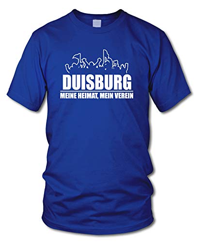 shirtloge - Duisburg - Fanblock - Meine Heimat, Mein Verein - Fussball Fan T-Shirt - Royalblau - Größe XL shirtloge - Duisburg - Fanblock - Meine Heimat, Mein Verein - Fussball Fan T-Shirt - Royalblau - Größe XL von shirtloge