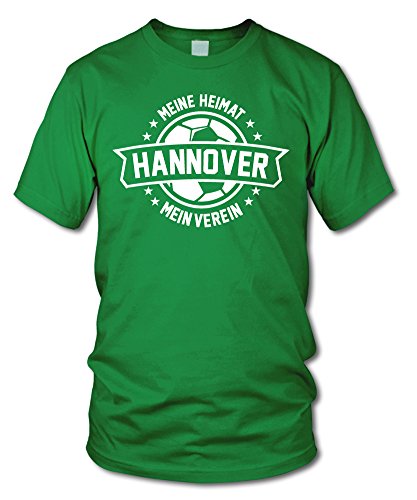shirtloge - Hannover - Meine Heimat, Mein Verein - Fan T-Shirt - Grün - Größe M shirtloge - Hannover - Meine Heimat, Mein Verein - Fan T-Shirt - Grün - Größe M von shirtloge