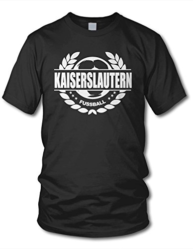 shirtloge - Kaiserslautern - Fussball Lorbeerkranz - Fan T-Shirt - Schwarz - Größe L shirtloge - Kaiserslautern - Fussball Lorbeerkranz - Fan T-Shirt - Schwarz - Größe L von shirtloge