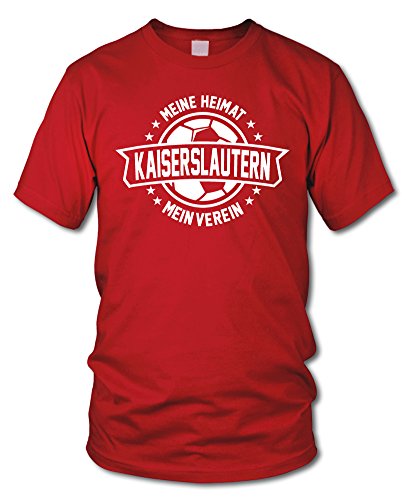 shirtloge - Kaiserslautern - Meine Liebe, Mein Verein - Fan T-Shirt - Rot - Größe XL shirtloge - Kaiserslautern - Meine Liebe, Mein Verein - Fan T-Shirt - Rot - Größe XL von shirtloge
