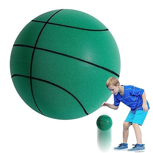 Leiser Basketball Dribbling Indoor | Unbeschichteter Trainingsschaumball mit hoher Dichte | leicht zu greifen, leiser Basketball für verschiedene Indoor-Aktivitäten | sicherer, leichter, leiser Ball, von shizuku
