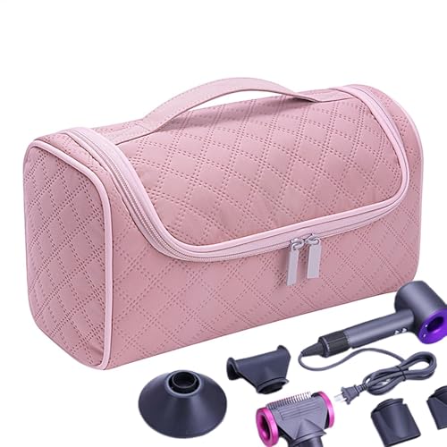 Hair Dryer Bag, Large Capacity Case, Travel Hair Dryer, Toiletry Carrying Case, Portable Hair Dryer Travel Case, Spacious Organizer for, for Keeping Your Accessories Tidy von shjxi