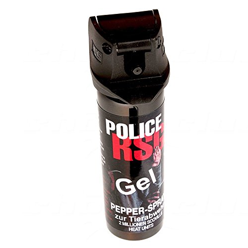 shoot-club24 RSG-Police Pfefferspray 63 ml Gel, Abwehrspray mit 13,2% öliger OC-Lösung (12063-G) von shoot-club24