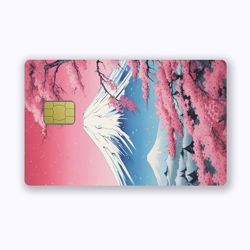 siayaharu Kleine Chip-Kreditkarten-Aufkleber, schmal, wasserdicht, knitterfrei, entfernbar, Vinyl-Aufkleber, EC-Karten-Schutzhülle von siayaharu