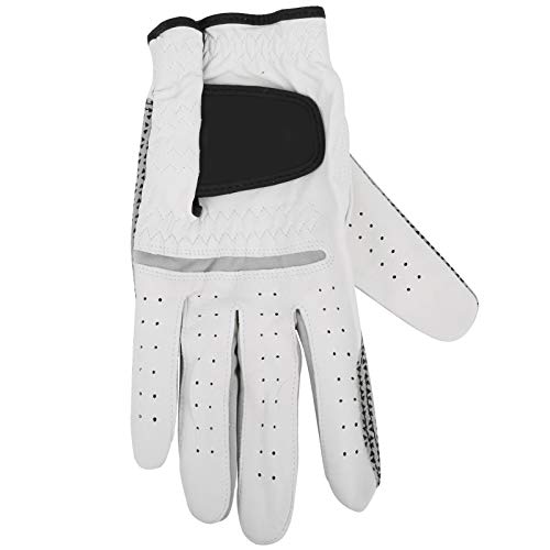 sojupcal 1pc Golf Handschuh Männer der Rechten Hand Atmungsaktive Golf Schutz Handschuhe mit Antislip Granulat männer Golf Handschuh Golf Schutz Handschuh (23 Size) von sojupcal