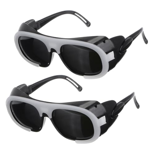 sourcing map 2 Stück Schweißschutzbrille mit Polycarbonat-Schwarzglas Sicherheitsbrille sourcing map 2 Stück Schweißschutzbrille mit Polycarbonat-Schwarzglas Sicherheitsbrille von sourcing map