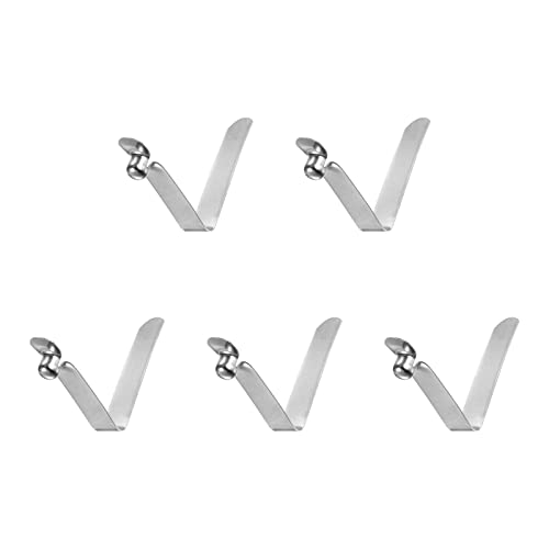 sourcing map 5Stk Einzelknopf Kajak Schnappfeder 37mmx6mm 65Mn V-Form Hohl Hubrohr Silber sourcing map 5Stk Einzelknopf Kajak Schnappfeder 37mmx6mm 65Mn V-Form Hohl Hubrohr Silber von sourcing map