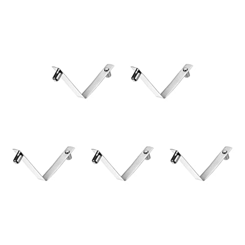 sourcing map 5stk Doppel Knopf Kajak Paddel Schnappen Feder Klipp 51mm x 5,8mm 65Mn Feder Stahl V-förmige Feste Aufzug Teleskopisch Rohrstangenclips für Zelt Regenschirm Camping, Silberton sourcing map 5stk Doppel Knopf Kajak Paddel Schnappen Feder Klipp 51mm x 5,8mm 65Mn Feder Stahl V-förmige Feste Aufzug Teleskopisch Rohrstangenclips für Zelt Regenschirm Camping, Silberton von sourcing map