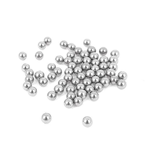 sourcing map 60 Stücke Metallkugeln Stahlkugeln Kugellager aus Edelstahl für Fahrrad Rad Ersatzteile 3 mm sourcing map 60 Stücke Metallkugeln Stahlkugeln Kugellager aus Edelstahl für Fahrrad Rad Ersatzteile 3 mm von sourcing map