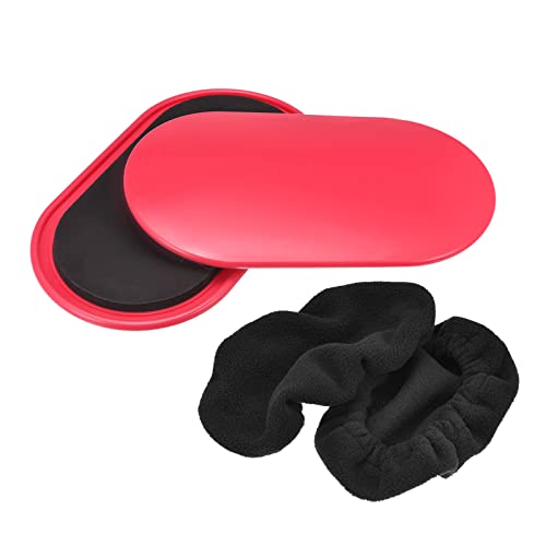 sourcing map Core Sliders, Oval Glider Discs with Feet Covers, Dual Sided Use in Home Gym for Full Body Workout, Red sourcing map Core Sliders, Oval Glider Discs with Feet Covers, Dual Sided Use in Home Gym for Full Body Workout, Red von sourcing map