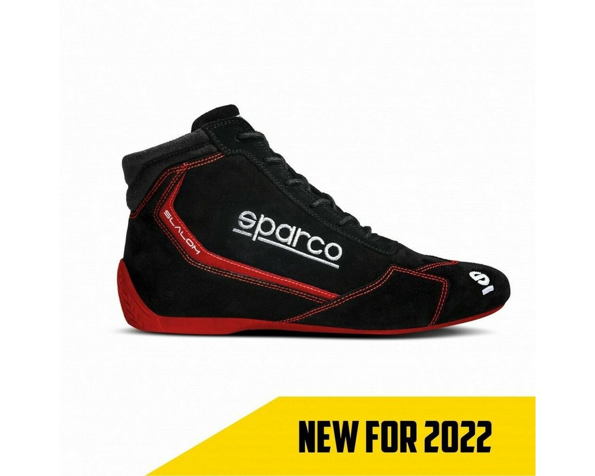 sparco Laufschuh Rennstiefel Sparco SLALOM Rot/Schwarz von sparco