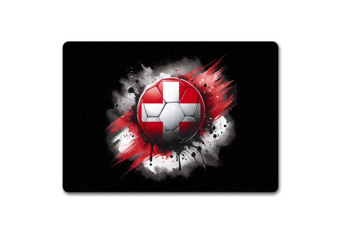 speecheese Fußmatte Fußball Schweiz Flagge Fußmatte in 35x50 cm ohne Rand speecheese Fußmatte Fußball Schweiz Flagge Fußmatte in 35x50 cm ohne Rand von speecheese