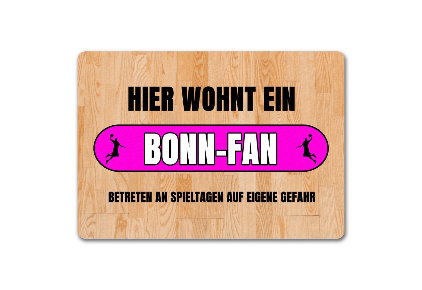 speecheese Fußmatte Hier wohnt ein Bonn Fan Fußmatte in 35x50 cm ohne Rand mit Motiv speecheese Fußmatte Hier wohnt ein Bonn Fan Fußmatte in 35x50 cm ohne Rand mit Motiv von speecheese