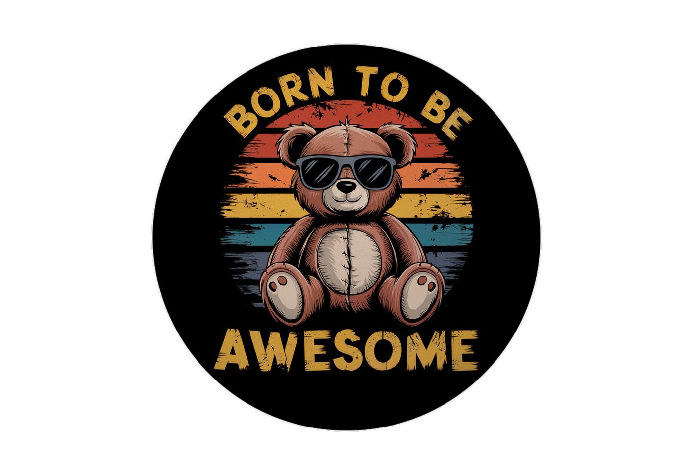 speecheese Magnet Bär mit Sonnenbrille - Born to be awesome Magnet speecheese Magnet Bär mit Sonnenbrille - Born to be awesome Magnet von speecheese