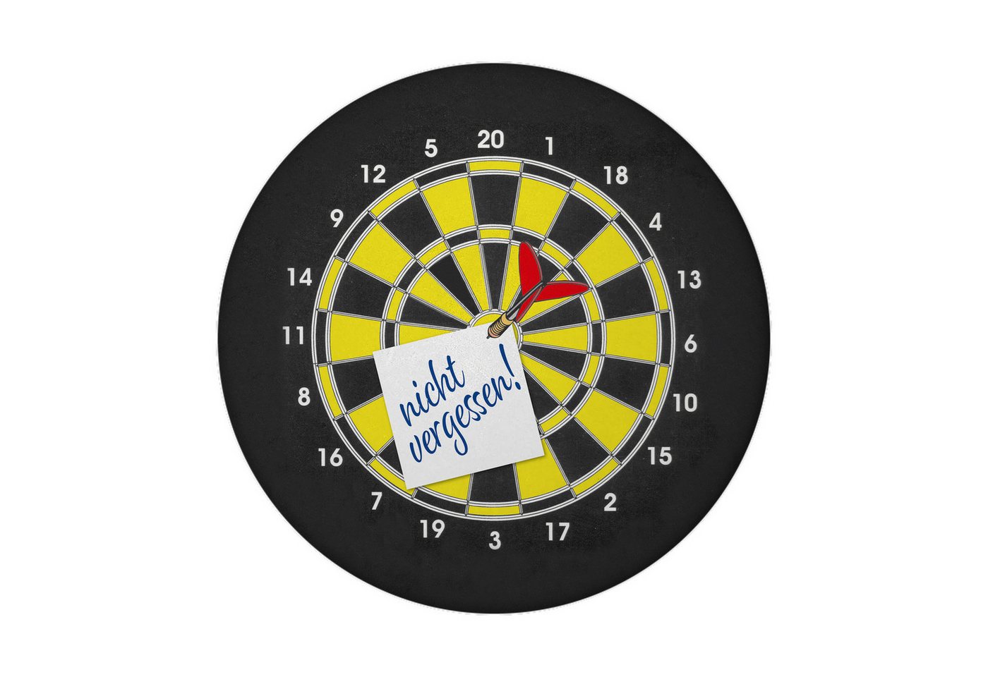 speecheese Magnet nicht vergessen! Dartscheibe Magnet rund speecheese Magnet nicht vergessen! Dartscheibe Magnet rund von speecheese