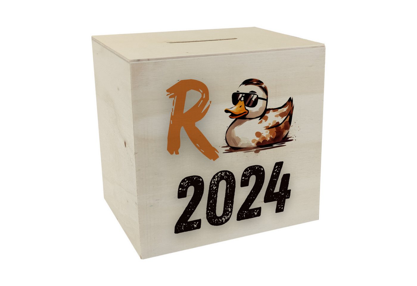 speecheese Spardose Ente mit Sonnenbrille Spardose aus Holz mit Spruch Rente 2024 speecheese Spardose Ente mit Sonnenbrille Spardose aus Holz mit Spruch Rente 2024 von speecheese