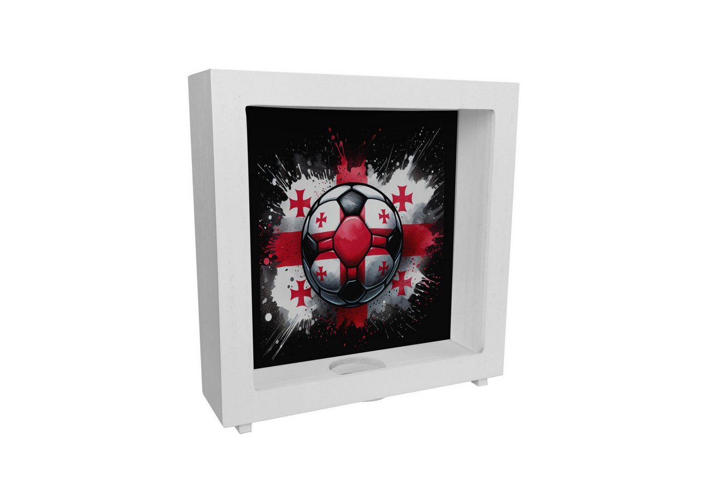 speecheese Spardose Fußball Georgien Flagge Rahmen Spardose aus Holz speecheese Spardose Fußball Georgien Flagge Rahmen Spardose aus Holz von speecheese