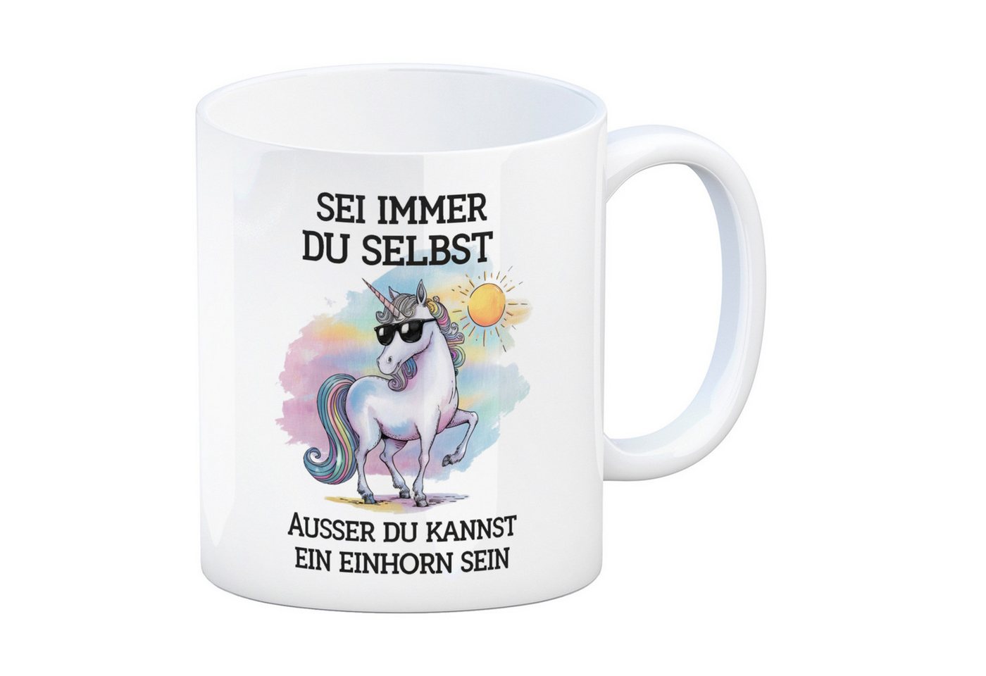speecheese Tasse Einhorn mit Sonnenbrille Kaffeebecher Sei ein Einhorn speecheese Tasse Einhorn mit Sonnenbrille Kaffeebecher Sei ein Einhorn von speecheese