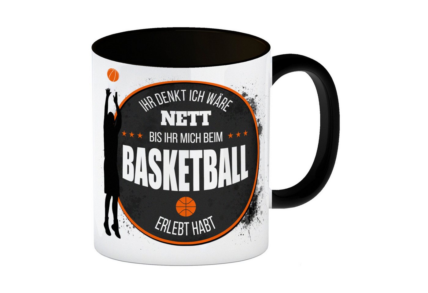 speecheese Tasse Ihr denkt ich wäre nett, bis ihr mich beim Basketball erlebt habt speecheese Tasse Ihr denkt ich wäre nett, bis ihr mich beim Basketball erlebt habt von speecheese