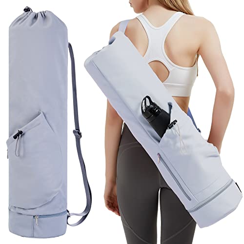 Yogatasche mit Nassfach und Flaschentasche Sporttasche Damen Verstellbarer Schultergurt Gym Yoga Tasche für Pilates Yogamatten & Yoga-Zubehör, Blau(Patent Angemeldet) Yogatasche mit Nassfach und Flaschentasche Sporttasche Damen Verstellbarer Schultergurt Gym Yoga Tasche für Pilates Yogamatten & Yoga-Zubehör, Blau(Patent Angemeldet) von sportsnew