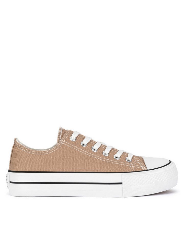 sprandi Sneakers aus Stoff YL201404 Beige Sneaker sprandi Sneakers aus Stoff YL201404 Beige Sneaker von sprandi