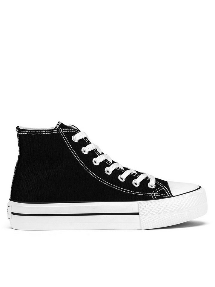 sprandi Sprandi Sneakers aus Stoff Damen YL201403 Schwarz Sneaker sprandi Sprandi Sneakers aus Stoff Damen YL201403 Schwarz Sneaker von sprandi