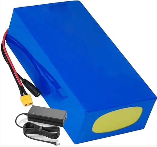 48V 20Ah Batterie Akku 24V 36V 48V 8Ah 10Ah 12Ah 15Ah 20Ah Ebike Batterie 13S6P Fahrrad Akku für 1000W 750W 500W 350W 250W Elektrofahrradakku Lithium-Akkupack mit 2 A Ladegerät 36V 20AH,XT60 von stdpcxz