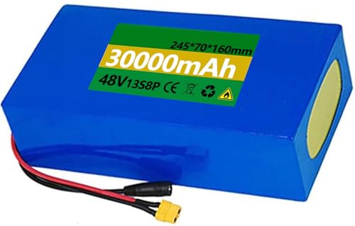 E-Bike-Akku 48V 7Ah 10,5Ah 12Ah 15Ah 20Ah 25Ah 30Ah Elektrofahrrad Lithium Batterie Für 1000W 750W 500W Motor, Wasserdichtes Li-Ion Batterie Für E-Bike, Roller, Mit Ladegerät XT60,48V 20Ah E-Bike-Akku 48V 7Ah 10,5Ah 12Ah 15Ah 20Ah 25Ah 30Ah Elektrofahrrad Lithium Batterie Für 1000W 750W 500W Motor, Wasserdichtes Li-Ion Batterie Für E-Bike, Roller, Mit Ladegerät XT60,48V 20Ah von stdpcxz