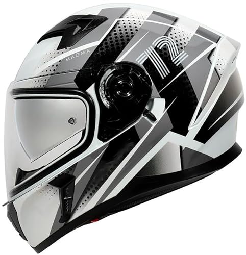 Modular Motorradhelm, Motorrad Integralhelm Mit Doppelvisier, DOT/ECE-Zertifizierung Mopedhelm Für Damen Und Herren Erwachsene, Vollvisierhelm Motorradhelm Full-Face Helme 5,S=55-56CM von stdpcxz