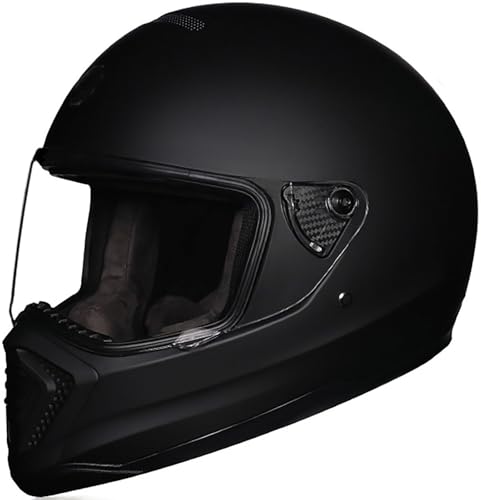 Modular Vollhelm Integrierter Motorrad-Vollhelm, Integralhelm Motorradhelm Mit Sonnenblende, DOT/ECE-Zugelassener Sicherheits-Anti-Kollisions-Helm Für Männer Und Frauen Erwachsene 1,XXL=63-64CM von stdpcxz