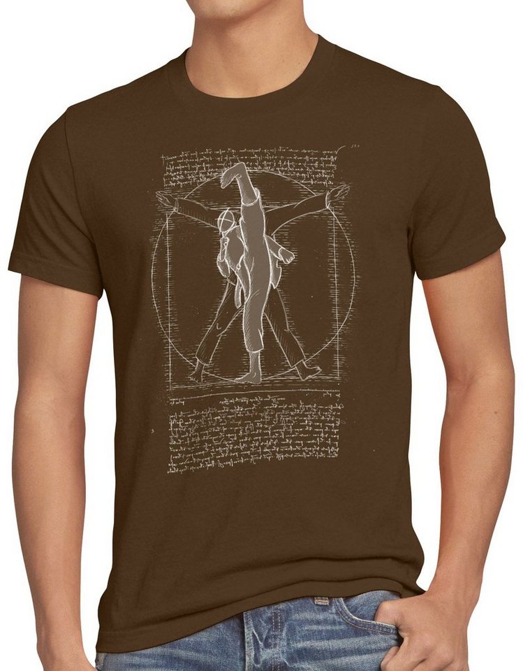 style3 T-Shirt Vitruvianischer Kampfsportler karate judo jiu jitsu style3 T-Shirt Vitruvianischer Kampfsportler karate judo jiu jitsu von style3