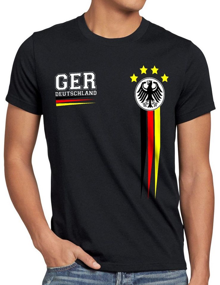 style3 Print-Shirt Deutschland Herren T-Shirt EM 2024 Europameisterschaft Trikot Spieler von style3