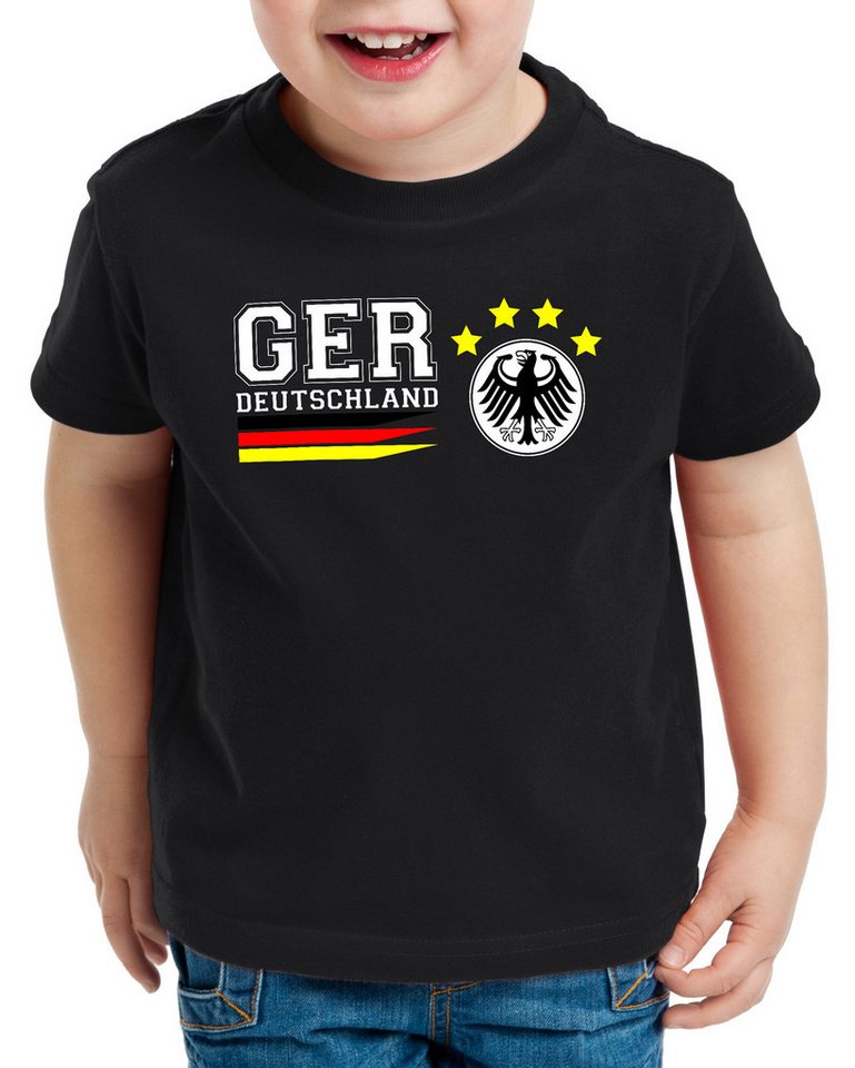 style3 Print-Shirt Deutschland Kinder T-Shirt EM 2024 Europameisterschaft Germany von style3