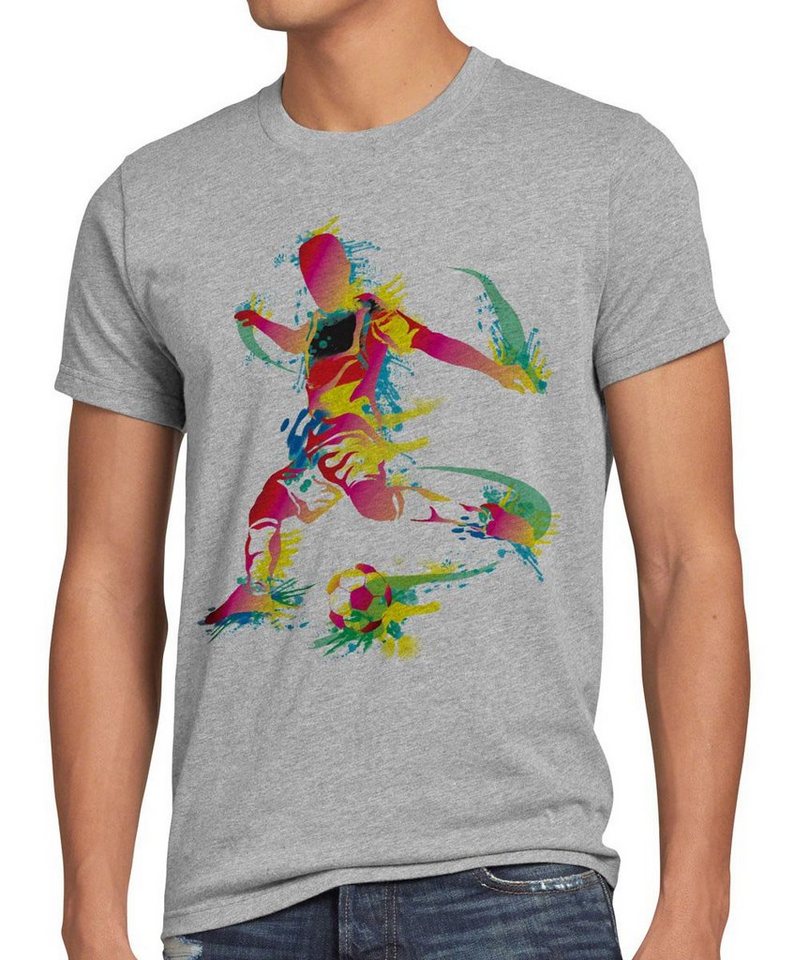 style3 Print-Shirt EM 2024 Deutschland Fußball T-Shirt Herren Europameisterschaft Europa von style3