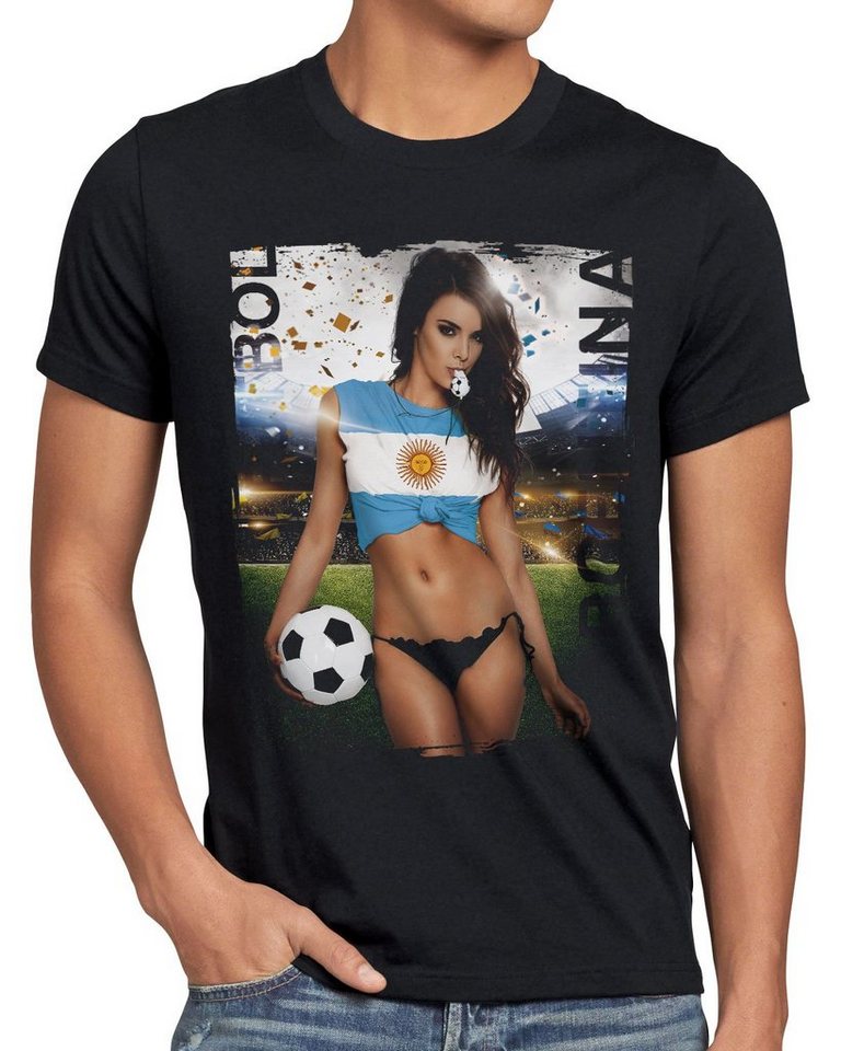 style3 T-Shirt WM 2026 Soccer Girl Fußball Weltmeisterschaft Trikot sexy fanartikel von style3