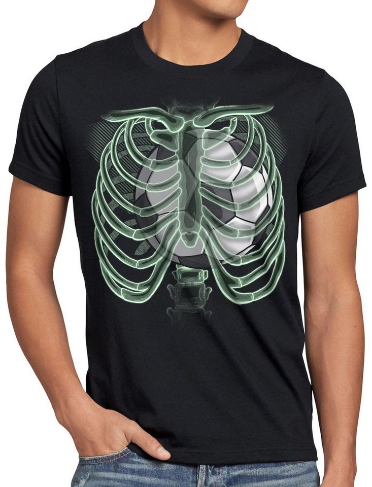 style3 T-Shirt Fußball X-Ray trikot weltmeister röntgen fußball fan wm em trikot style3 T-Shirt Fußball X-Ray trikot weltmeister röntgen fußball fan wm em trikot von style3