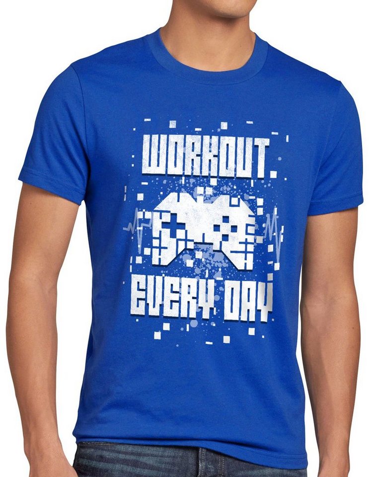style3 Print-Shirt Herren T-Shirt Gamer Workout Play Fitness Gamepad Clan von style3