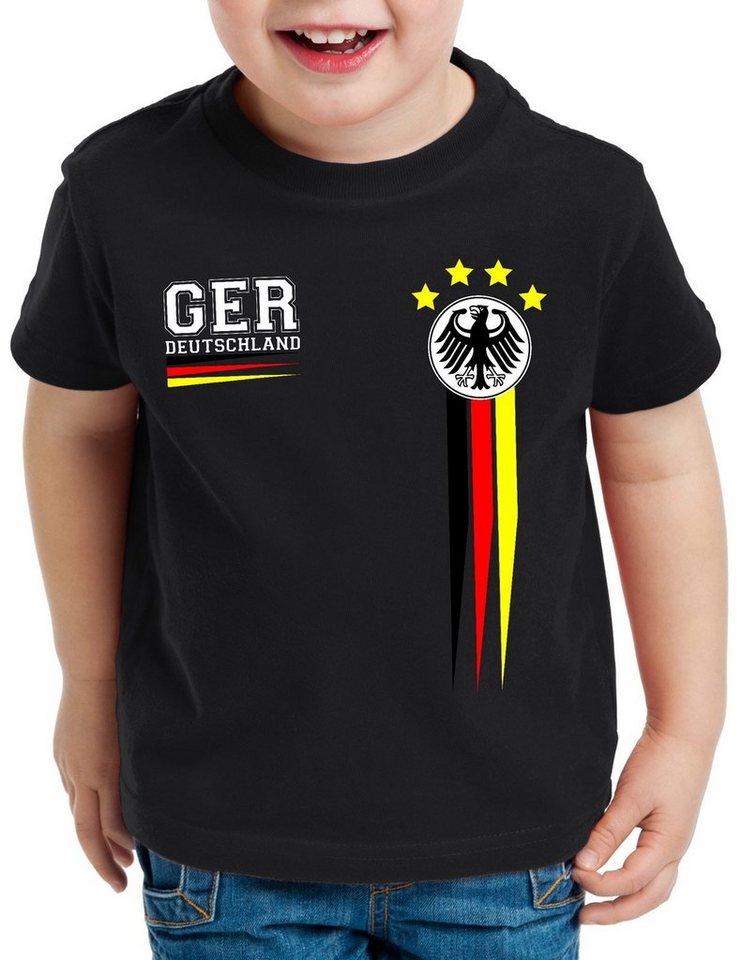 style3 Print-Shirt Deutschland EM 2024 Kinder T-Shirt Fußball Europameisterschaft Trikot von style3