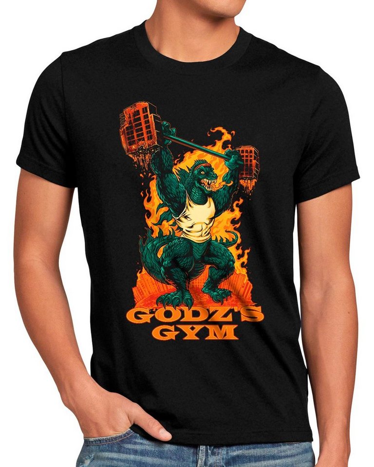 style3 T-Shirt Gojira Gym fitness godzilla gojira japan monster nippon tokio tokyo von style3