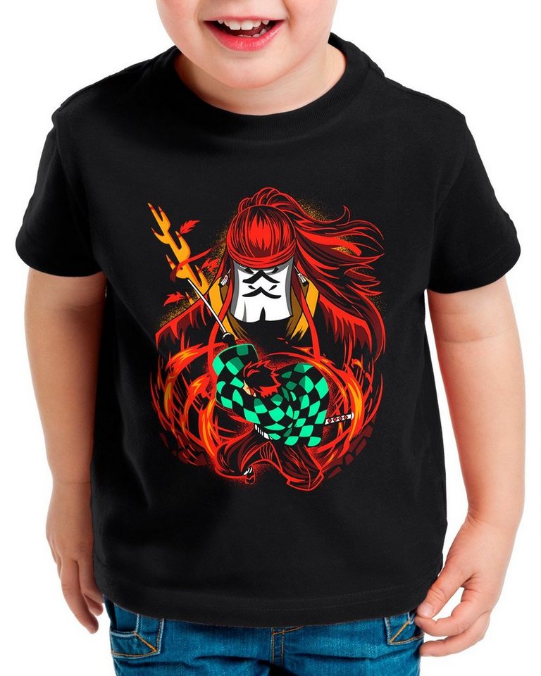 style3 T-Shirt Fire Dance demon slayer japan manga nippon style3 T-Shirt Fire Dance demon slayer japan manga nippon von style3