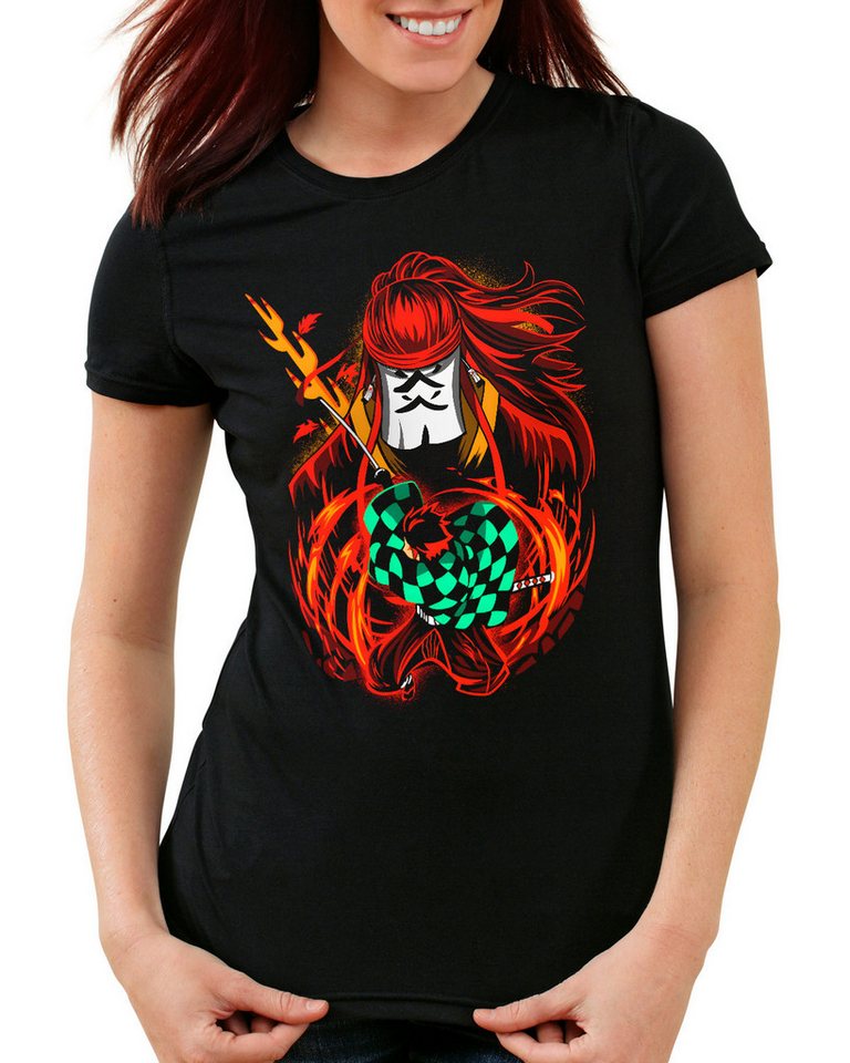 style3 T-Shirt Fire Dance demon slayer japan manga nippon style3 T-Shirt Fire Dance demon slayer japan manga nippon von style3